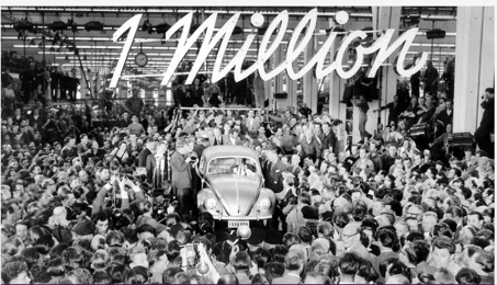 Der VW Käfer beispielsweise wurde in Zeiten des Wirtschaftswunders zum Verkaufsschlager